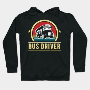 Bus Driver Vintage Hoodie